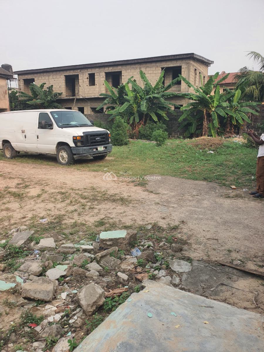 Strategically Located 2 Plots of Land in a Busy Area with Structure on, Badore Road, Badore, Ajah, Lagos, Mixed-use Land for Sale