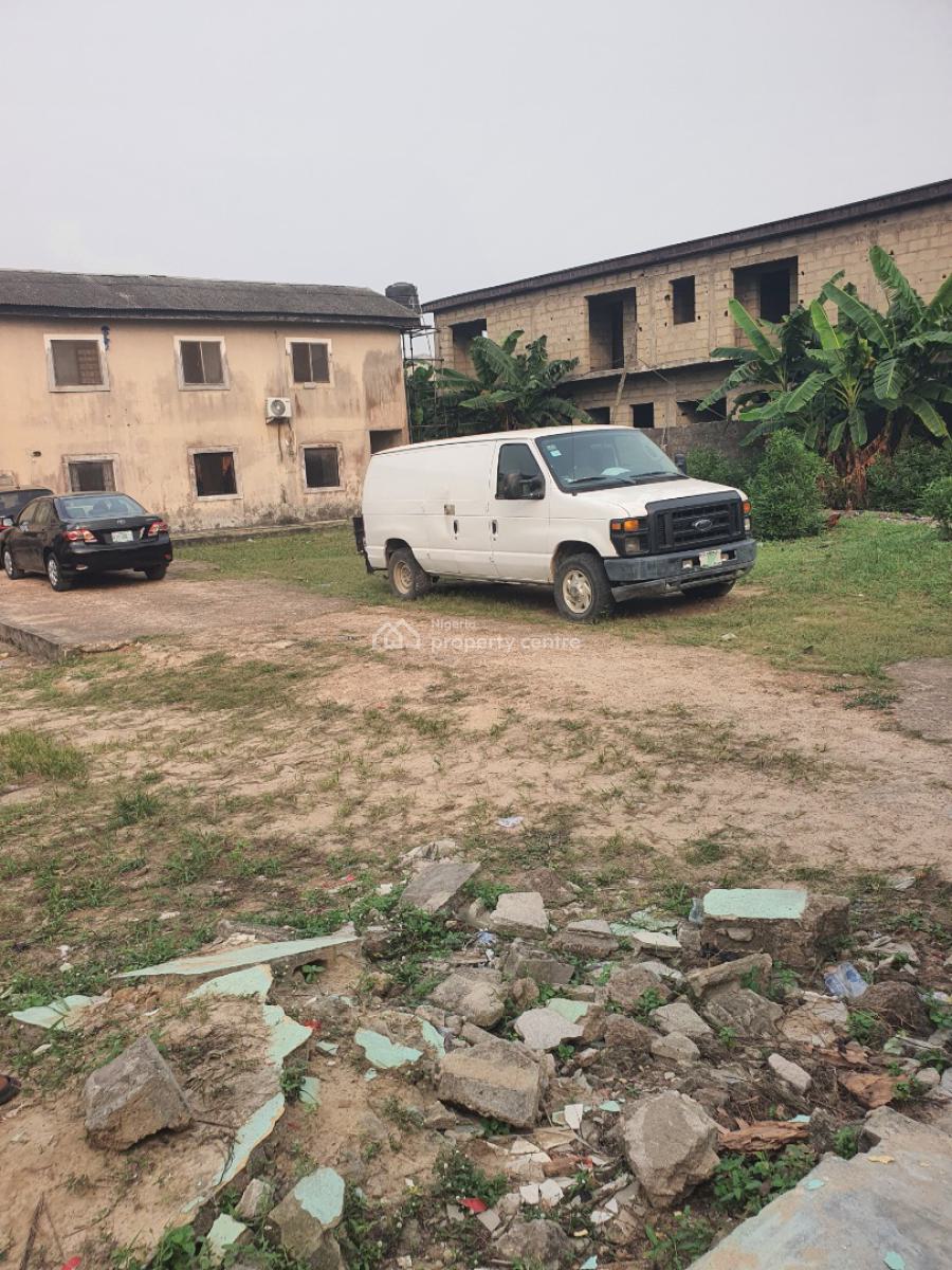 Strategically Located 2 Plots of Land in a Busy Area with Structure on, Badore Road, Badore, Ajah, Lagos, Mixed-use Land for Sale