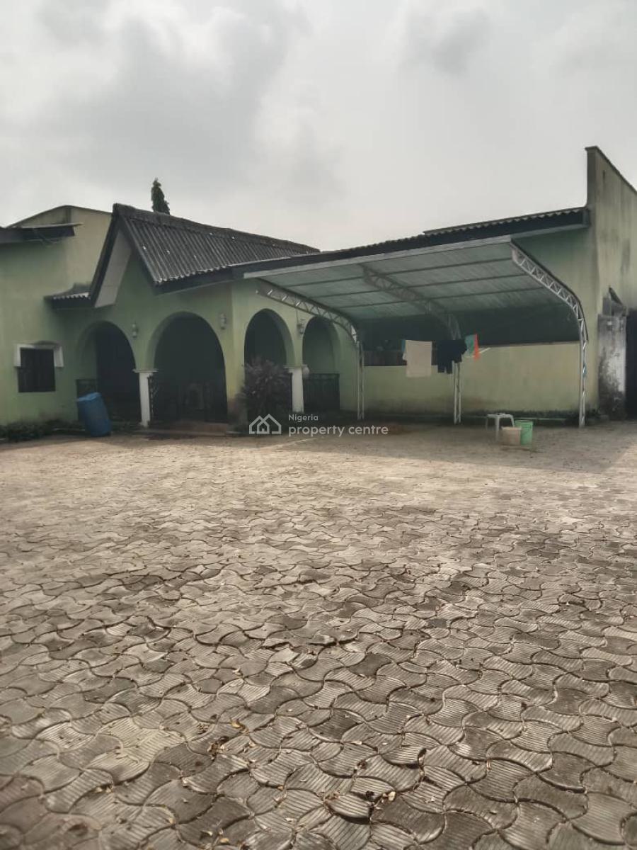 Multipurpose Used 2 Plots of Land Strategically Located with Structure, Badore Road, Badore, Ajah, Lagos, Detached Bungalow for Sale