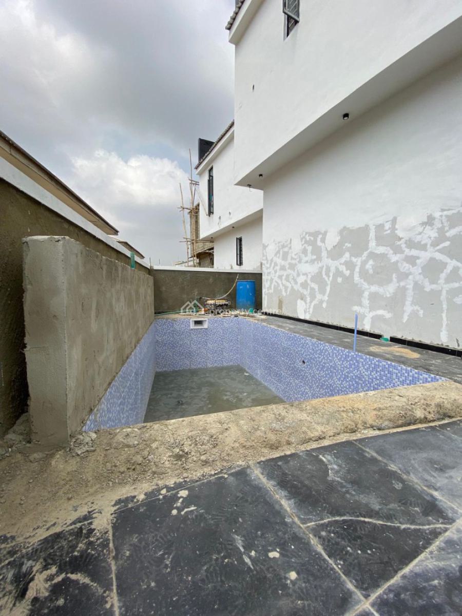 5 Bedroom Fully Detached Duplex with Pool & Bq, Ikota, Lekki, Lagos, Detached Duplex for Sale