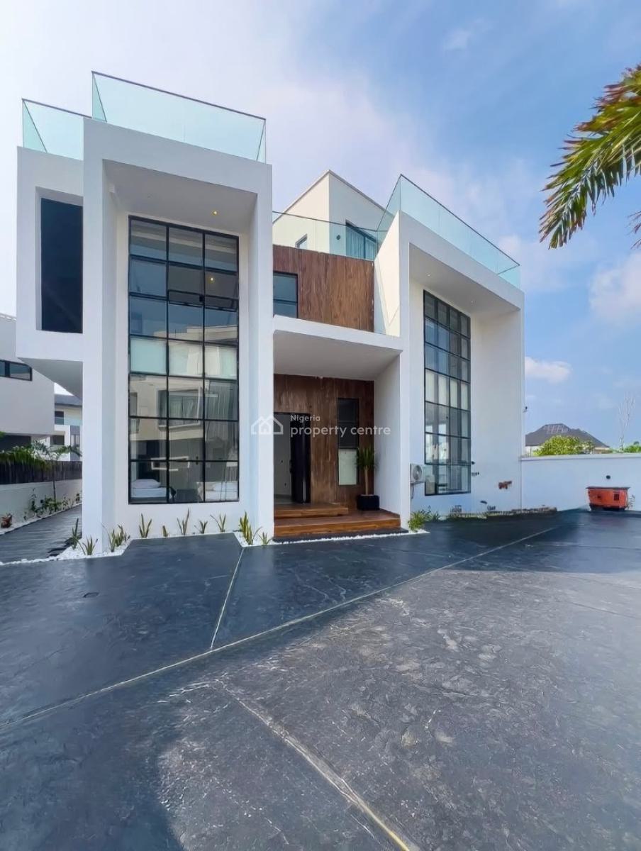 Furnished 5 Bedroom Detached Duplex with Pent Floor,cinema,gym, Pool, Lakeview Orchid, Lekki, Lagos, Detached Duplex for Sale