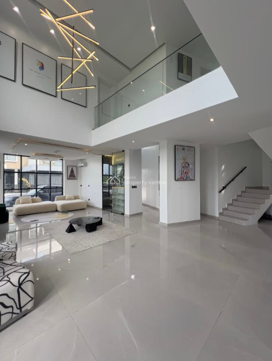 Furnished 5 Bedroom Detached Duplex with Pent Floor,cinema,gym, Pool, Lakeview Orchid, Lekki, Lagos, Detached Duplex for Sale