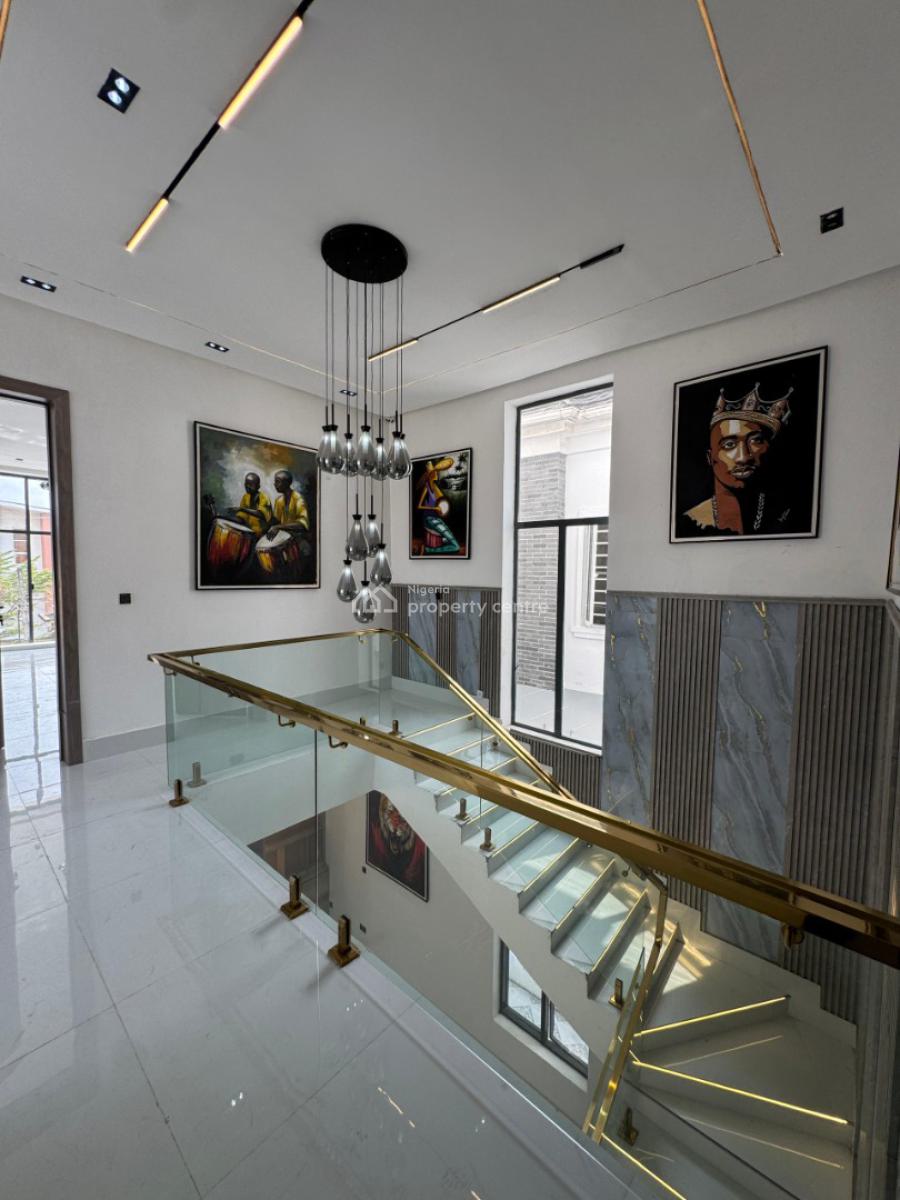 Fully Automated, Smart 5 Bedroom Detached Duplex with Swimming Pool, Within a Prestigious Estate After The Chevron Toll Gate, Lekki, Lagos, Detached Duplex for Sale