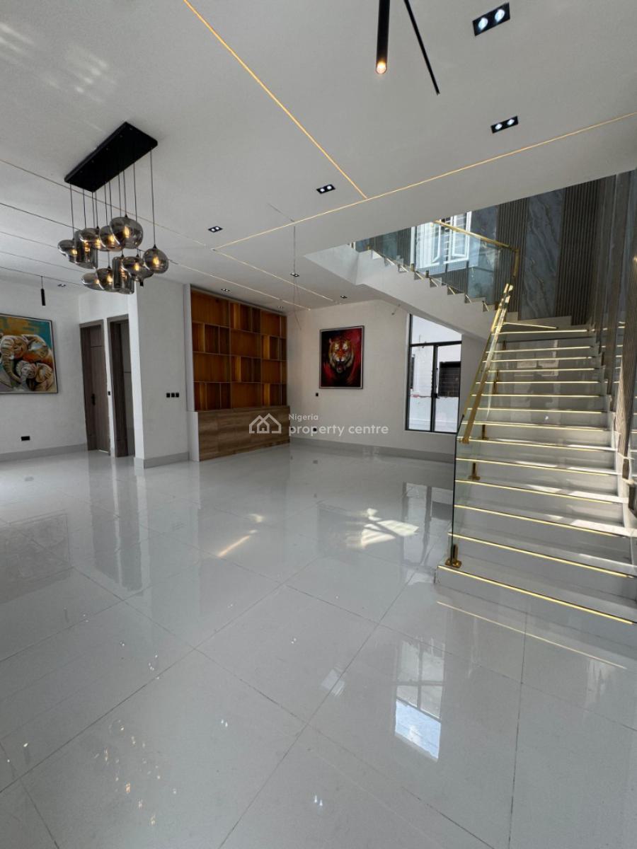 Fully Automated, Smart 5 Bedroom Detached Duplex with Swimming Pool, Within a Prestigious Estate After The Chevron Toll Gate, Lekki, Lagos, Detached Duplex for Sale
