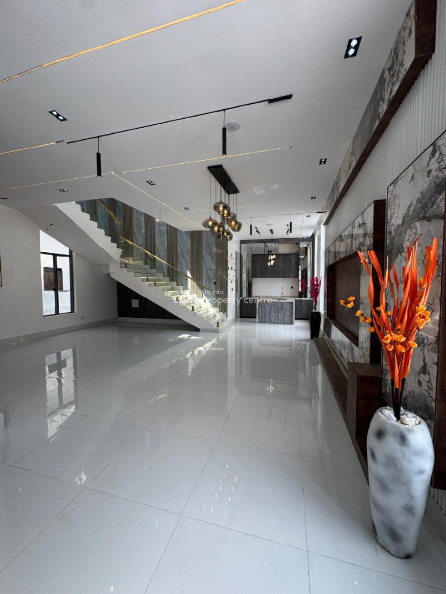 Fully Automated, Smart 5 Bedroom Detached Duplex with Swimming Pool, Within a Prestigious Estate After The Chevron Toll Gate, Lekki, Lagos, Detached Duplex for Sale