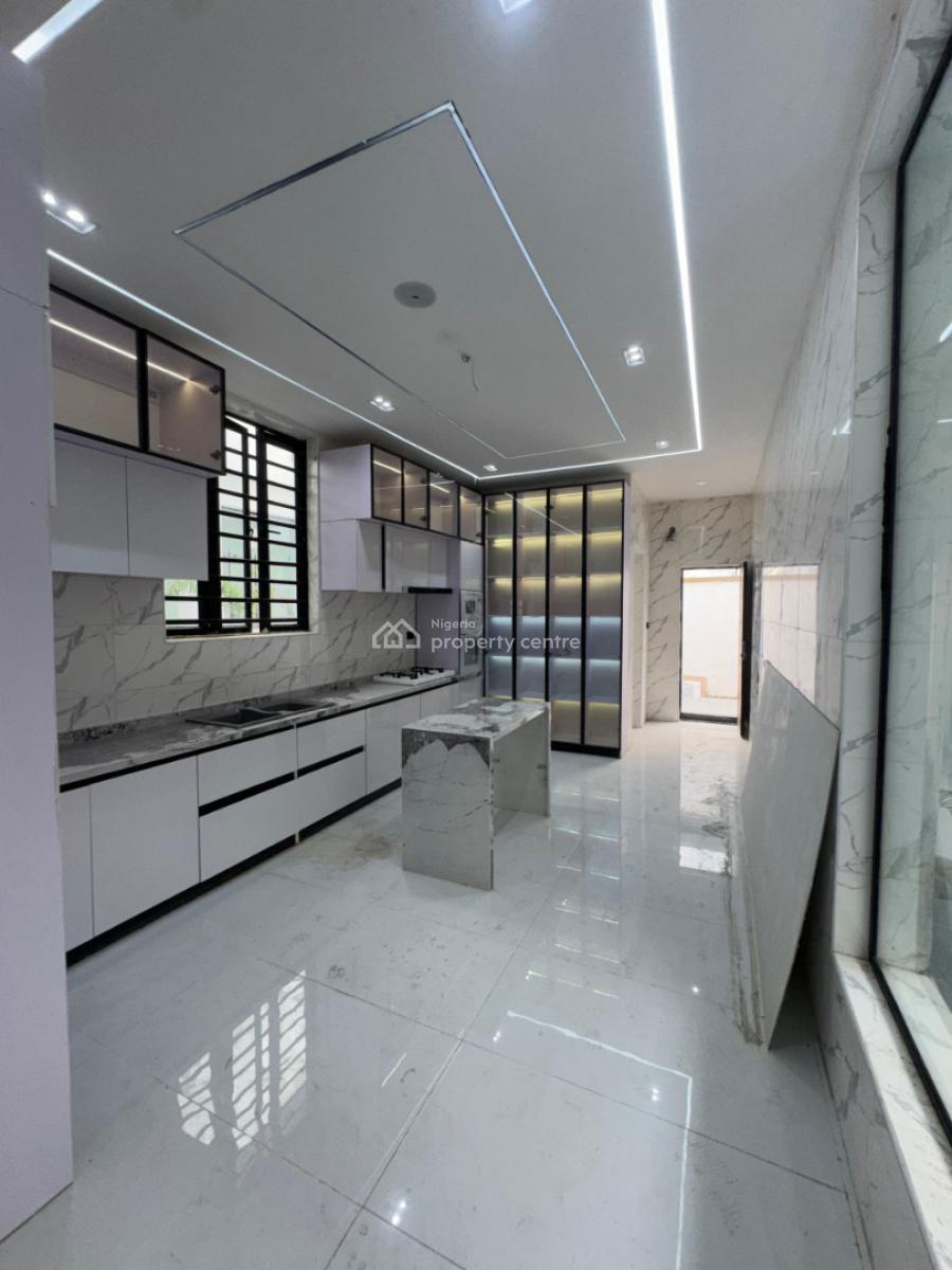 Newly Built 5 Bedroom Detached Duplex with Swimming Pool, Bq, Within a Prestigious Estate After The Chevron Toll Gate, Lekki, Lagos, Detached Duplex for Sale