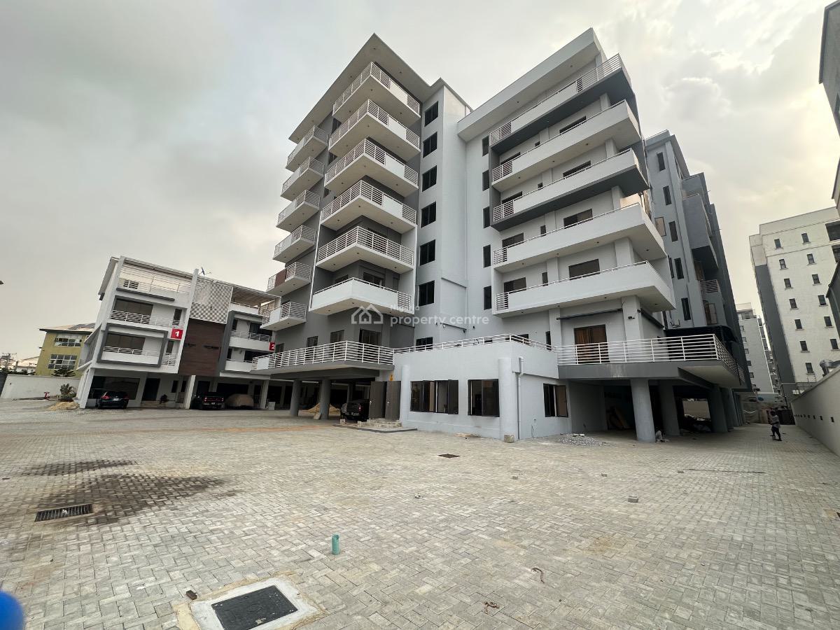 Standard Newly Build 3 Bedroom Luxury Apartment with Ocean View  Full, Landmark Area , Off Ligali, Victoria Island (vi), Lagos, Block of Flats for Sale