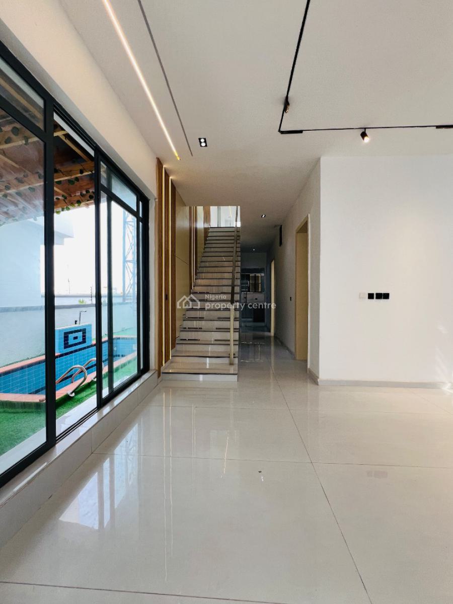 Luxury 6 Bedroom Detached Duplex with a Swimming Pool, Cinema, Rooftop, Chevron, Igbo Efon, Lekki, Lagos, Detached Duplex for Sale