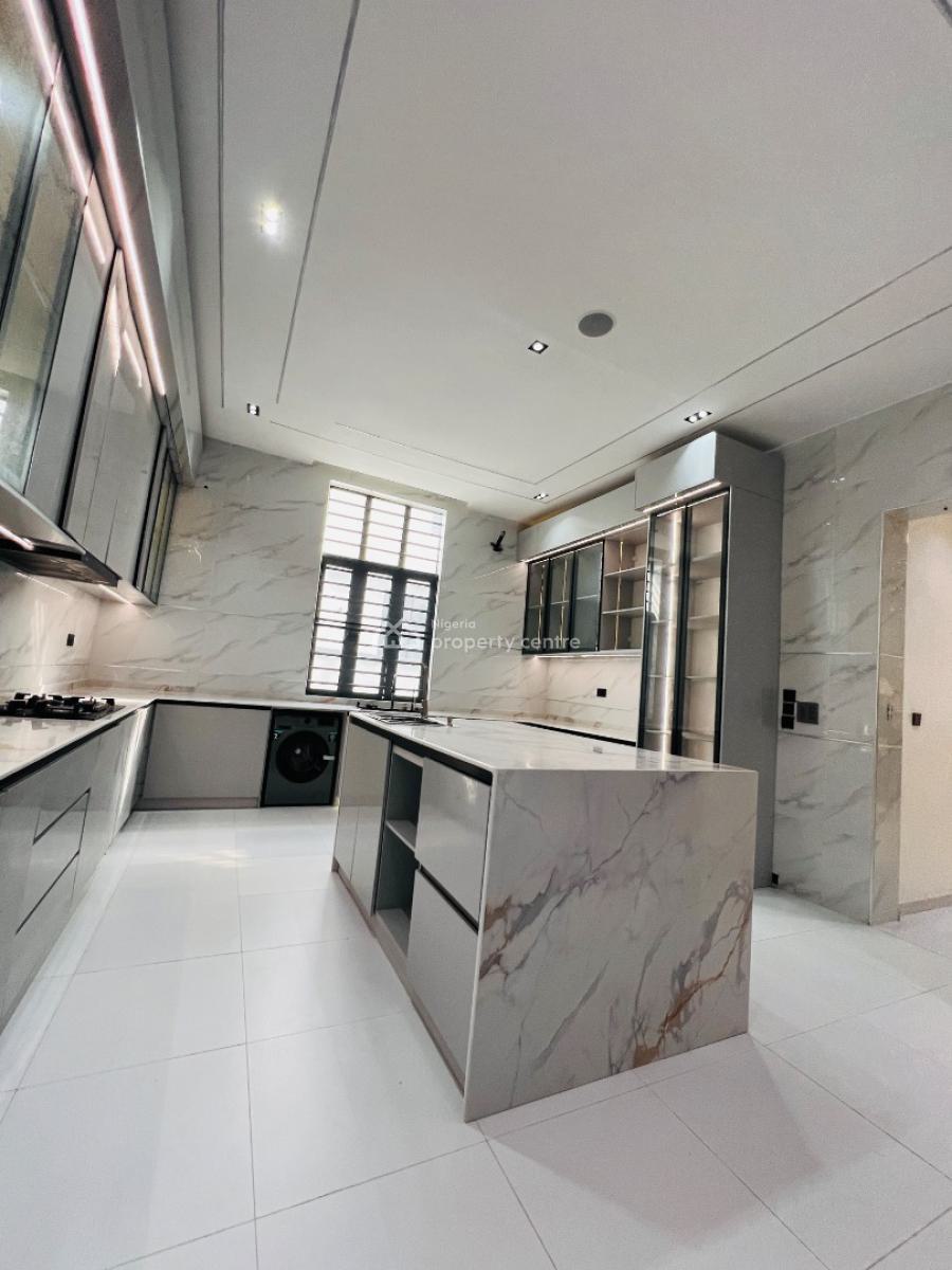 Luxury 6 Bedroom Detached Duplex with a Swimming Pool, Cinema, Rooftop, Chevron, Igbo Efon, Lekki, Lagos, Detached Duplex for Sale
