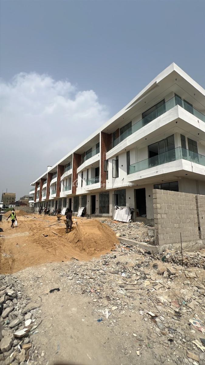 5 Bedroom Terrace Duplex + Bq, Rootfop - Swimming Pool, Lekki Phase 1, Lekki, Lagos, Terraced Duplex for Sale