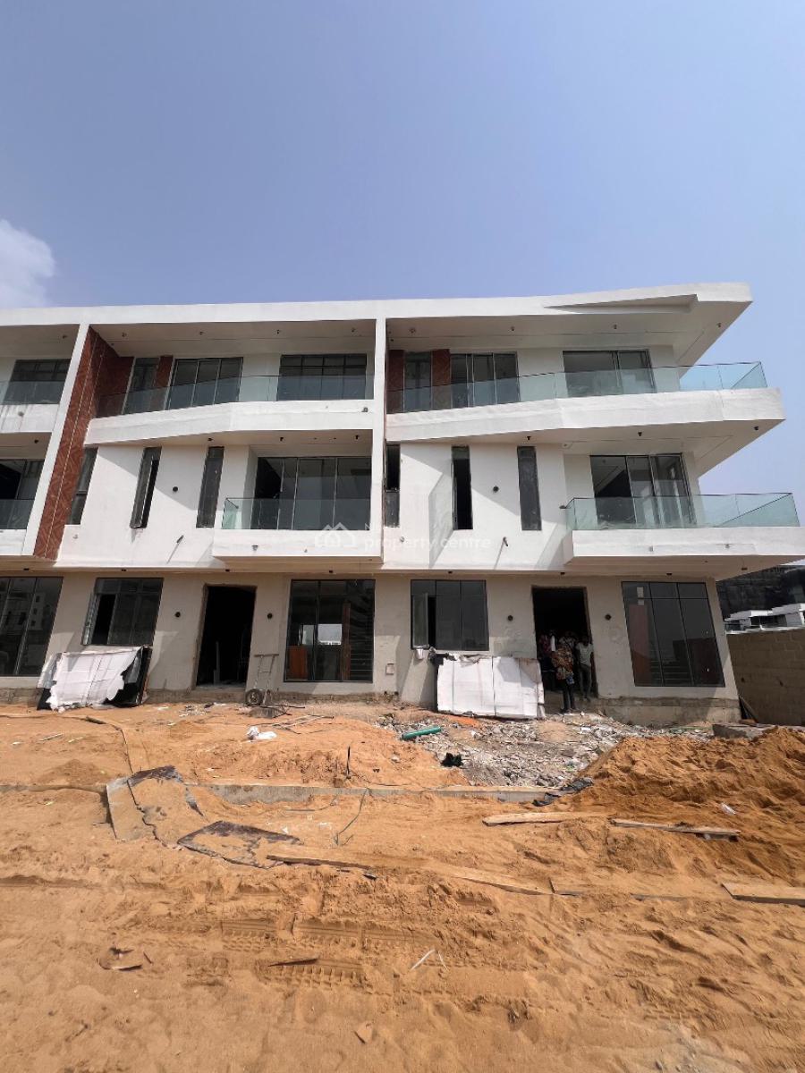 5 Bedroom Terrace Duplex + Bq, Rootfop - Swimming Pool, Lekki Phase 1, Lekki, Lagos, Terraced Duplex for Sale