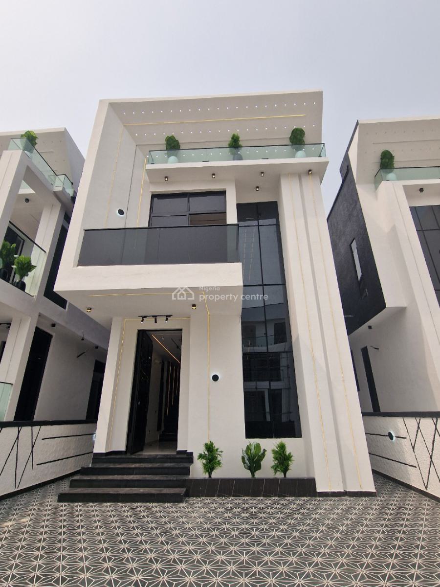 Luxurious Newly Built 5 Bedrooms, Chevron, Lekki, Lagos, Detached Duplex for Sale