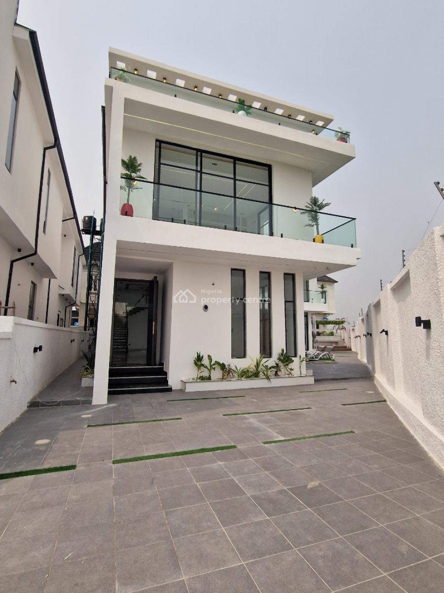 Luxuriously Built 5 Bedroom House, Chevron Drive, Lekki, Lagos, Detached Duplex for Sale