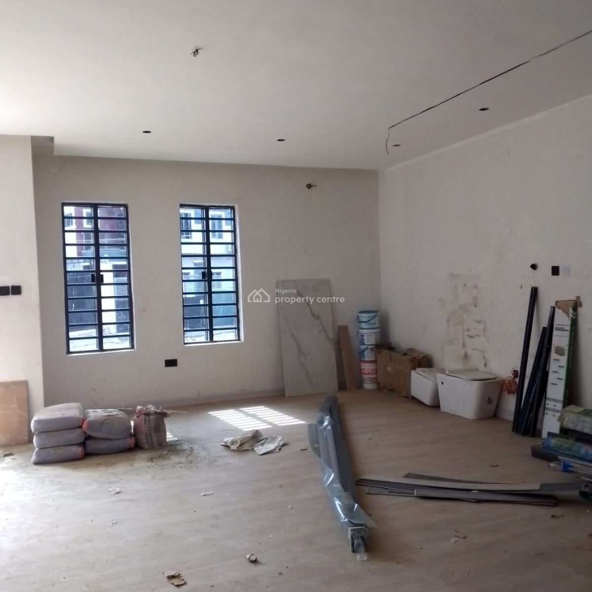 Newly Built 4 Units of 4bedroom Semi Detached House at Gnagada@350m Ne, Gbagada, Lagos, Semi-detached Duplex for Sale