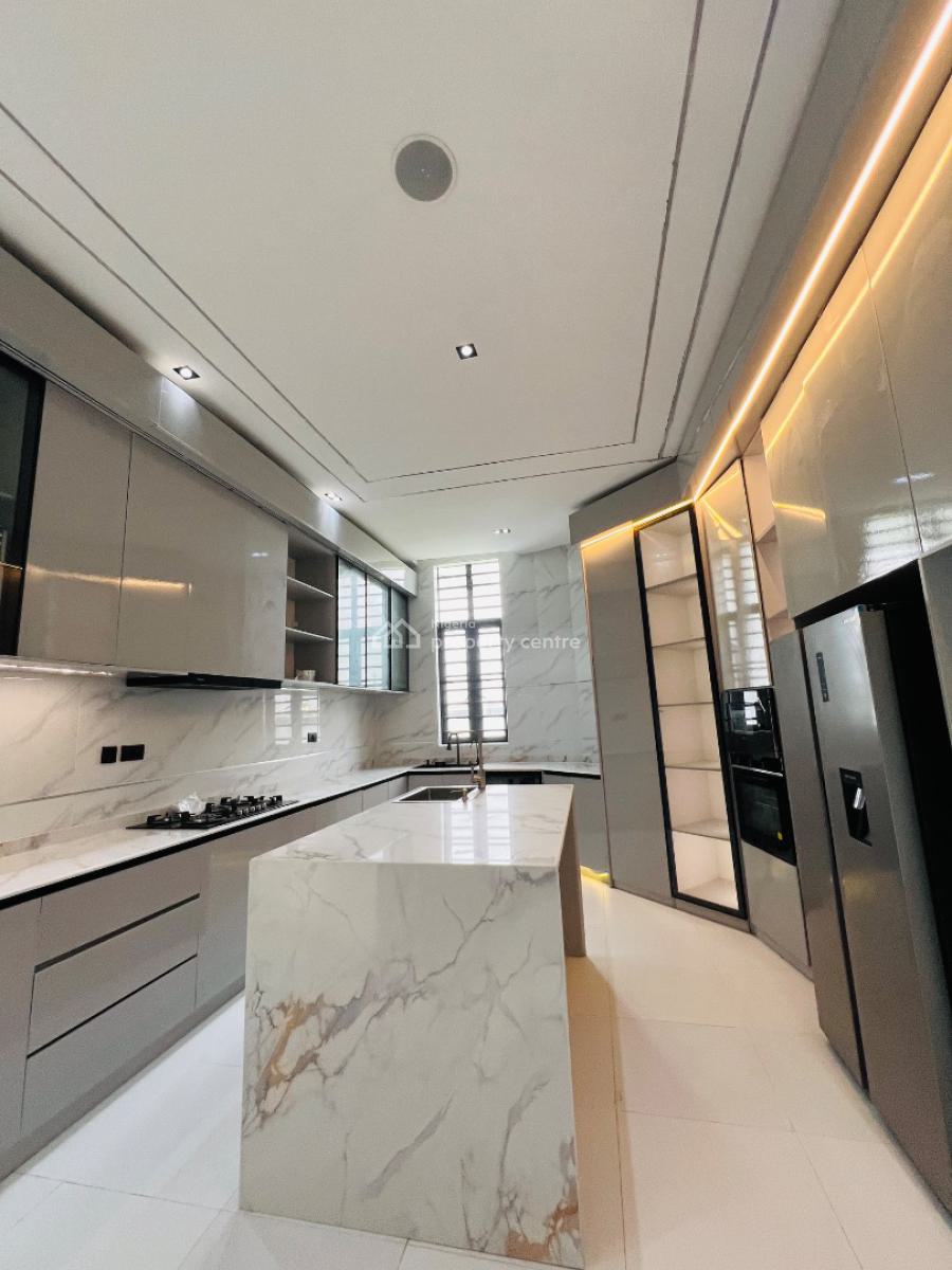 Luxury 5 Bedroom Detached Duplex with a Pool, Cinema, Gym Rooftop, Chevron, Igbo Efon, Lekki, Lagos, Detached Duplex for Sale