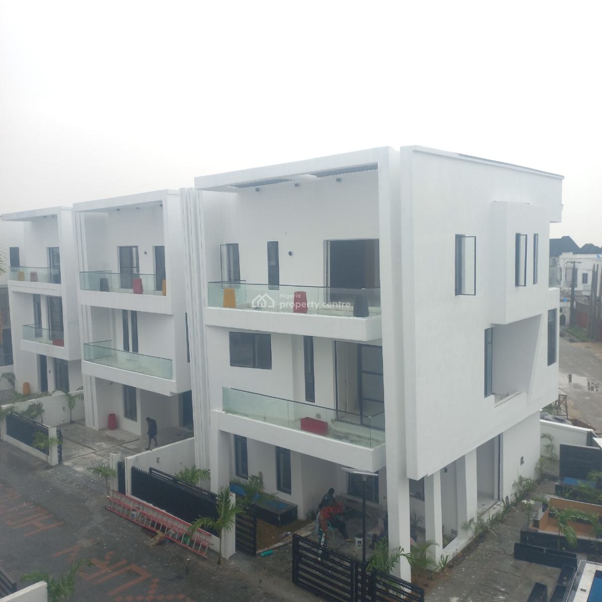 Newly Built 5 Bedroom Detached Duplex with Swimming Pool, Chevron Toll Gate,orchid Road, Lekki, Lagos, Detached Duplex for Sale