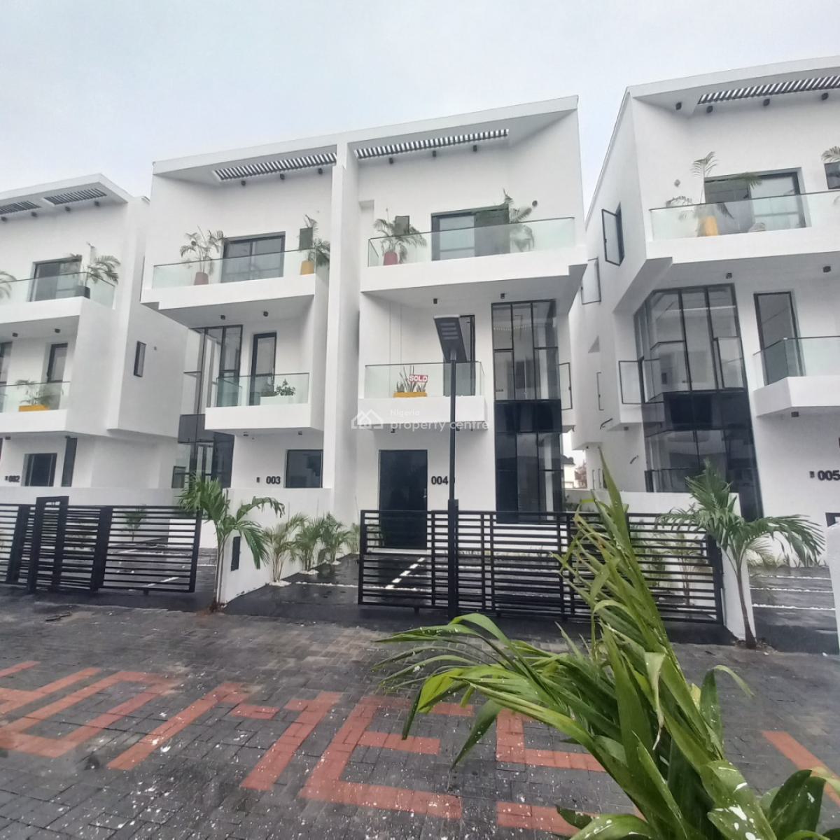 Luxury 4 Bedroom Semi-detached Duplex with Bq, Chevron Toll Gate, Orchid Road, Lekki, Lagos, Semi-detached Duplex for Sale