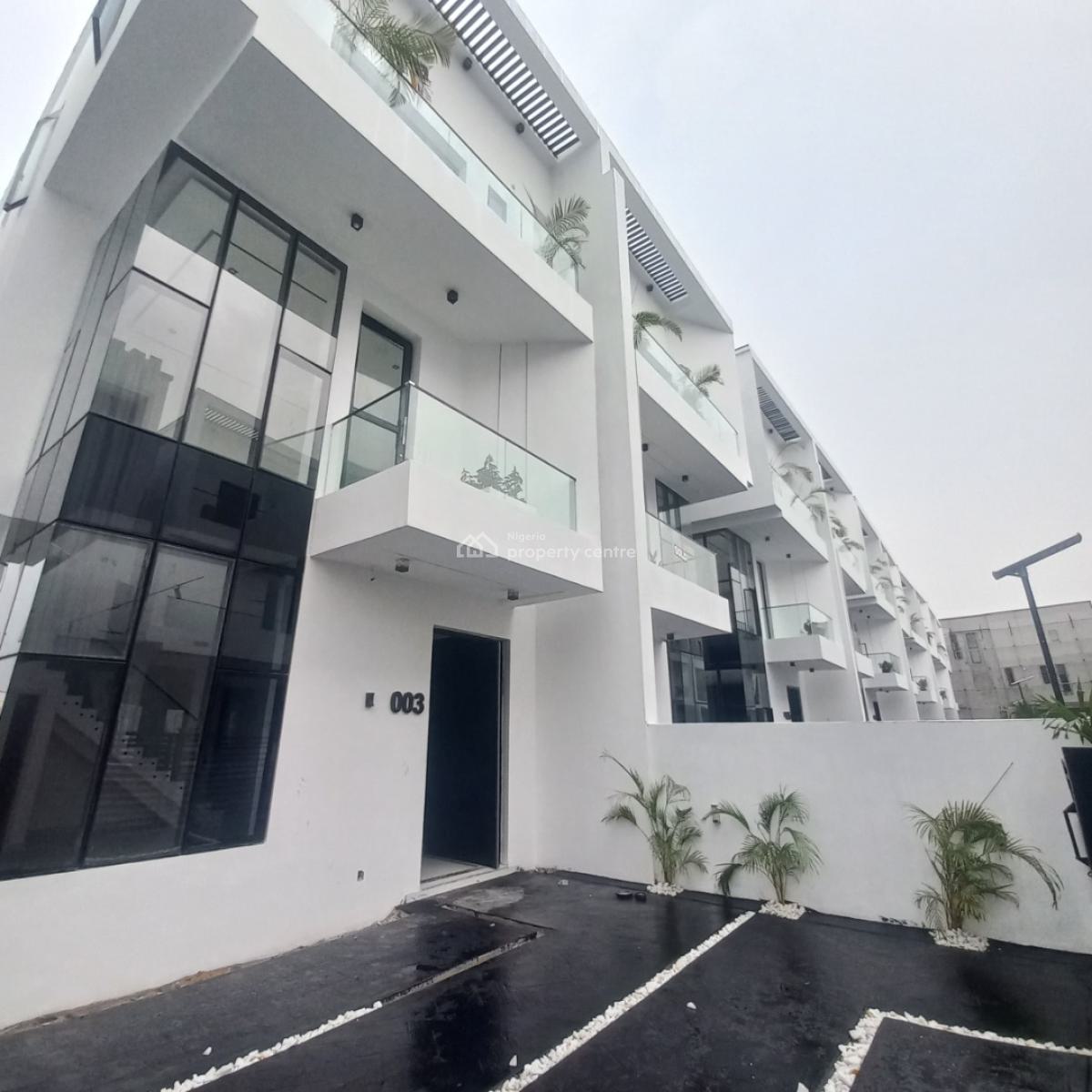 Luxury 4 Bedroom Semi-detached Duplex with Bq, Chevron Toll Gate, Orchid Road, Lekki, Lagos, Semi-detached Duplex for Sale