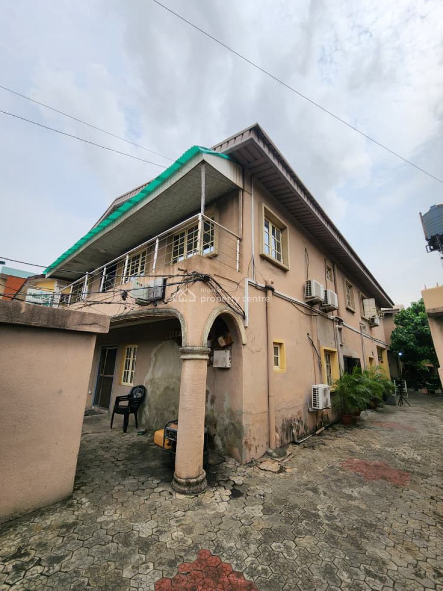 Standard Block of 4 Flats, Ekololu, Off Falolu, Surulere, Lagos, Block of Flats for Sale