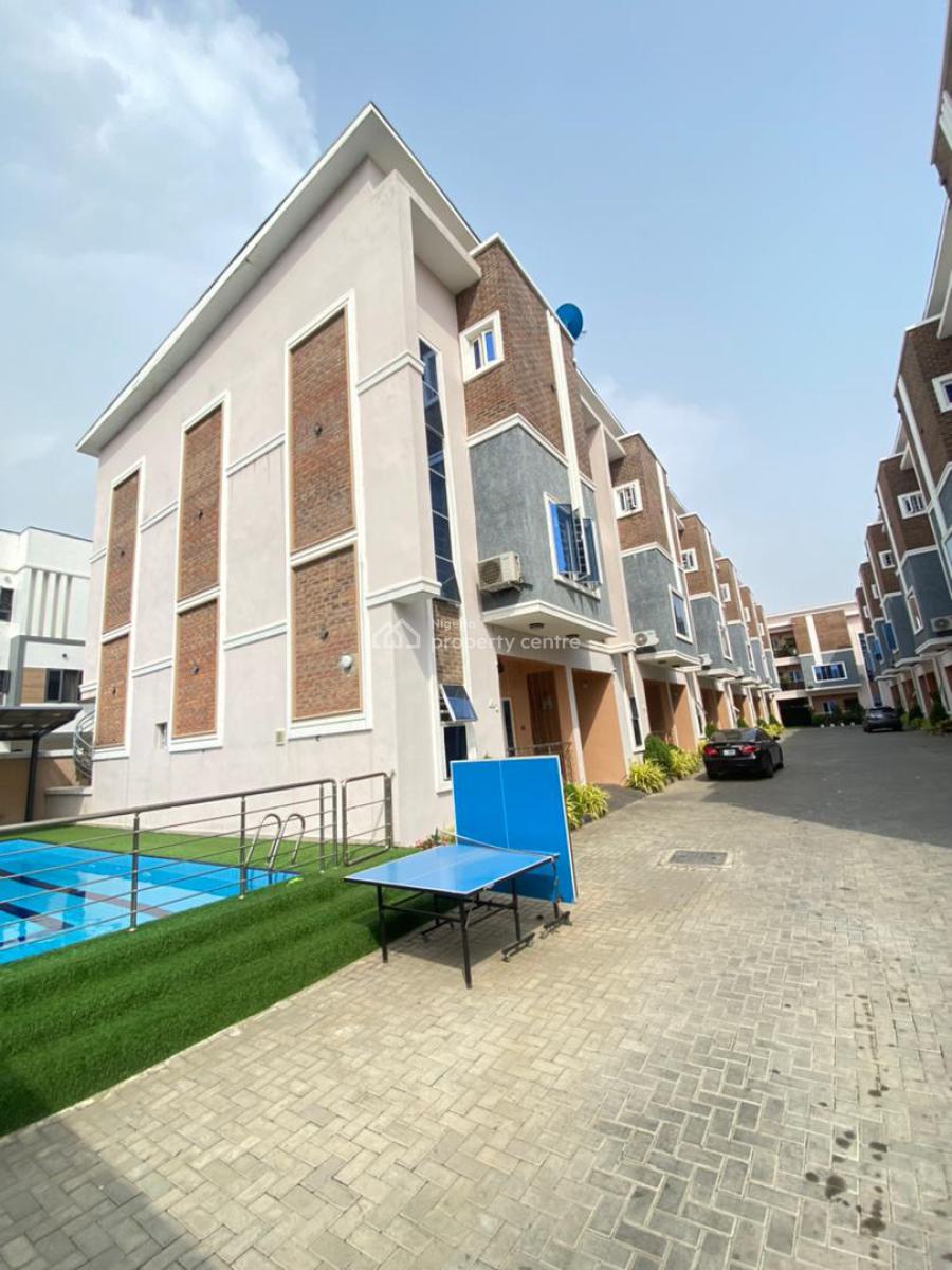 4 Bedroom Terrace Duplex with Bq in an Estate, Ikate, Lekki, Lagos, Terraced Duplex for Rent