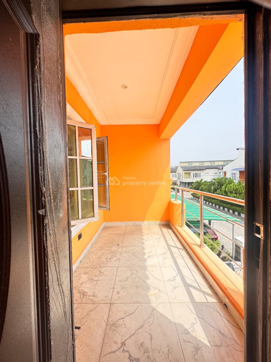 4 Bedroom Duplex Semi Detached with Bq Can Park 5 Cars Very Spacious, Chevron Drive Lekki Lagos State, Lekki, Lagos, Semi-detached Duplex for Sale