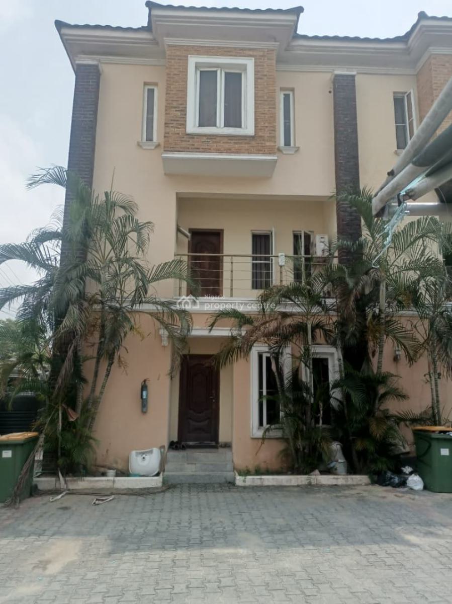 Solidly Built 5 Bedroom Town House, Dilion Estate, Agungi, Lekki, Lagos, House for Sale