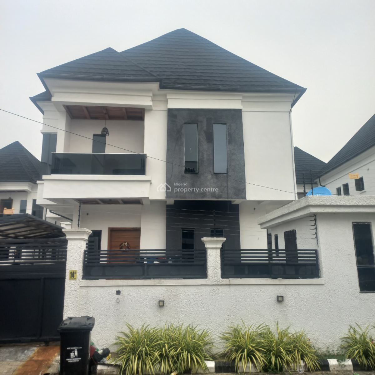 The Most Affordable 4 Bedroom Detached Duplex with Bq, Chevron Toll Gate, Orchid Road, Lekki, Lagos, Detached Duplex for Sale