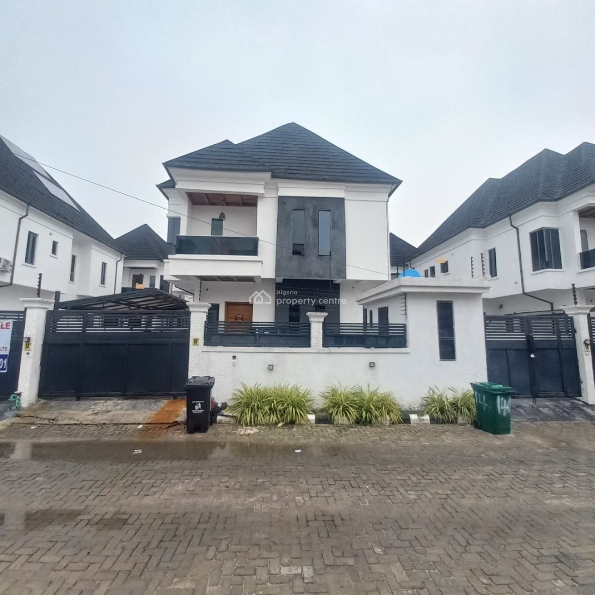 The Most Affordable 4 Bedroom Detached Duplex with Bq, Chevron Toll Gate, Orchid Road, Lekki, Lagos, Detached Duplex for Sale