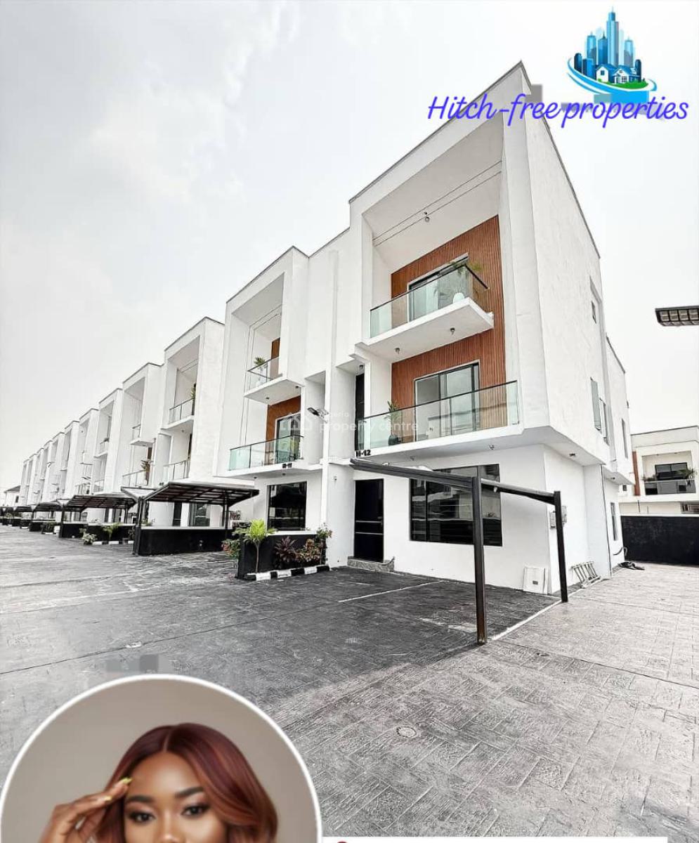 4 Bedroom Semi Detached with En-suite Rooms, Orchid Road, Lekki, Lagos, Semi-detached Duplex for Sale