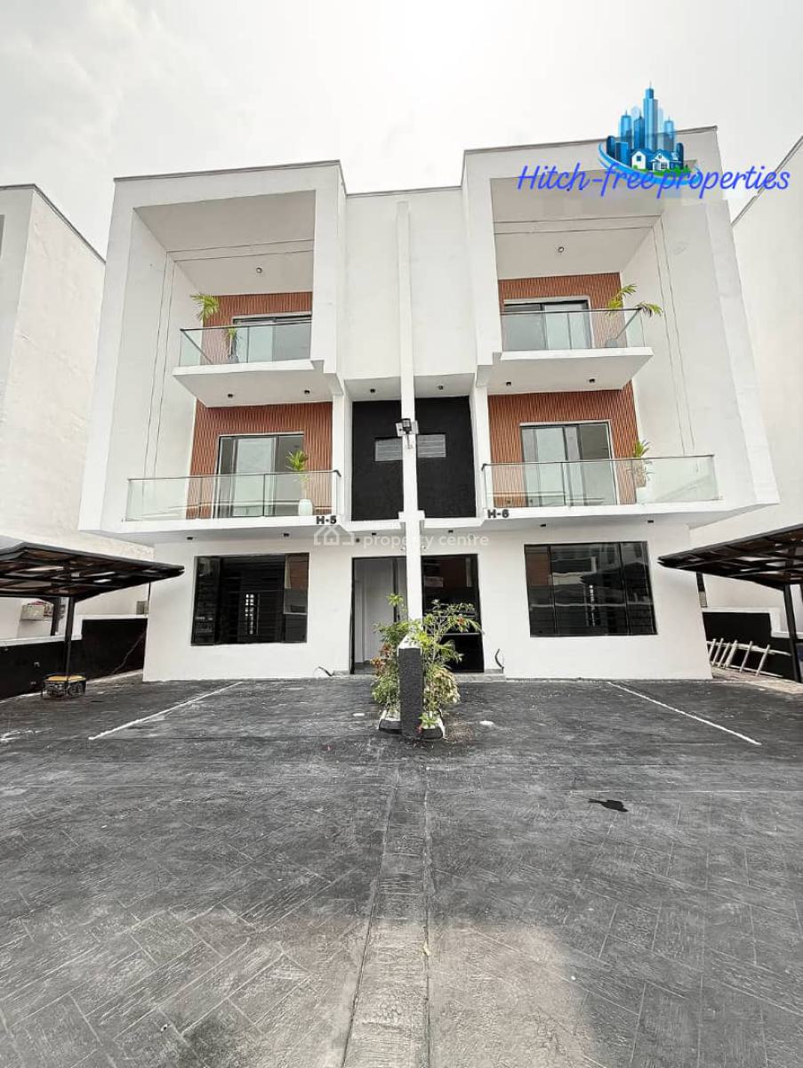 4 Bedroom Semi Detached with En-suite Rooms, Orchid Road, Lekki, Lagos, Semi-detached Duplex for Sale