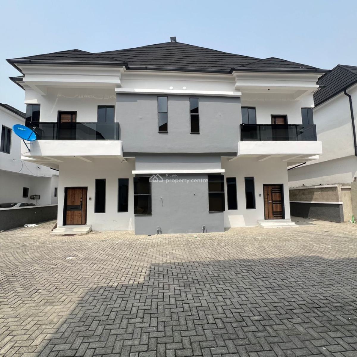 Luxury 4 Bedroom Semi Detached Duplex with Excellent Facility, Vgc, Lekki, Lagos, Semi-detached Duplex for Rent