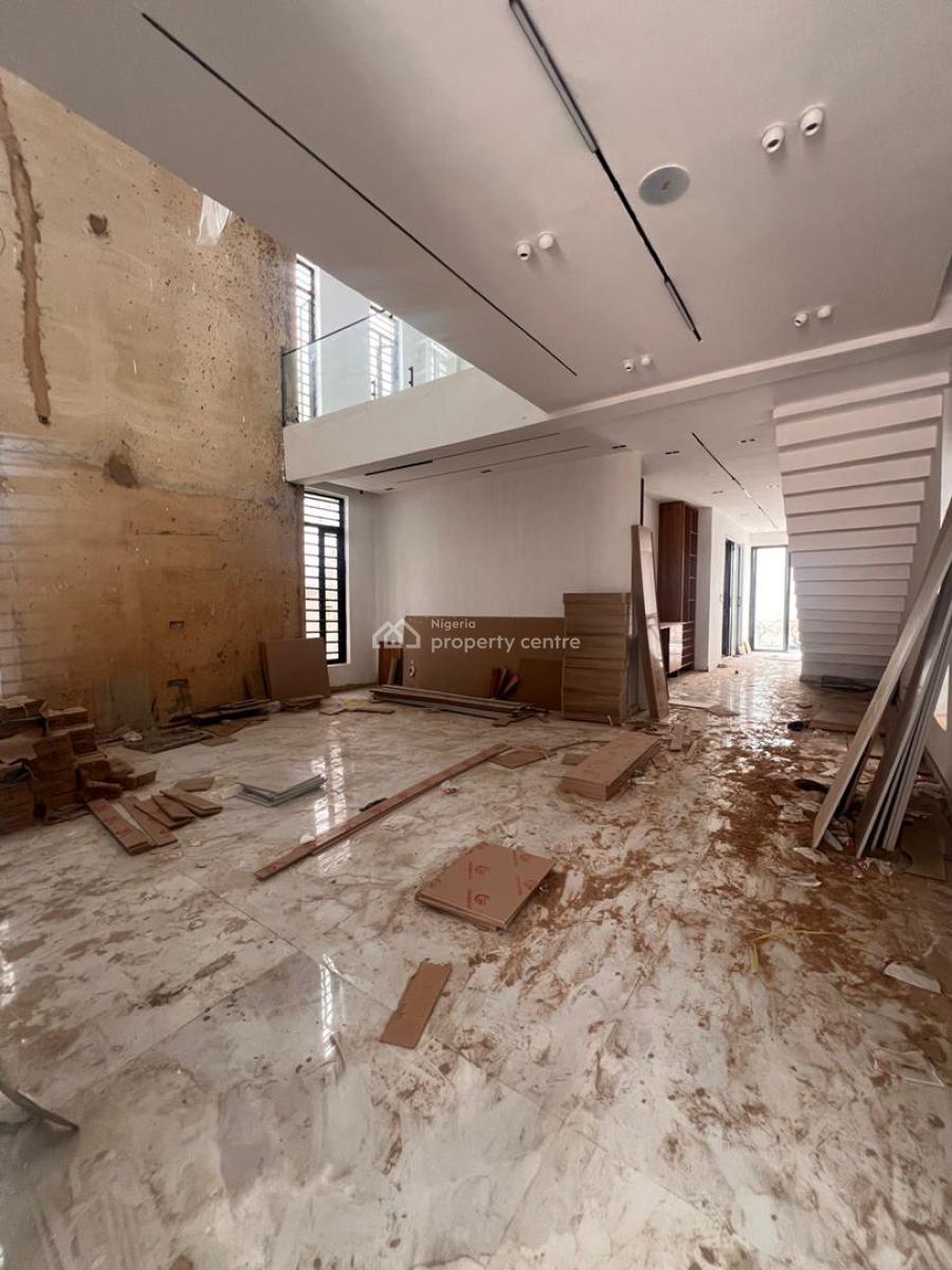 5 Bedroom Fully Detached Duplex + Bq, Rootfop - Swimming Pool, Lekki Phase 1, Lekki, Lagos, Detached Duplex for Sale