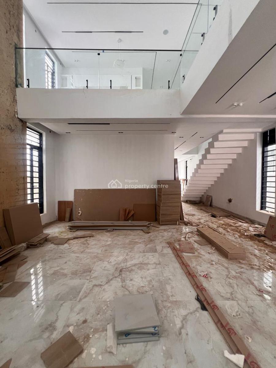 5 Bedroom Fully Detached Duplex + Bq, Rootfop - Swimming Pool, Lekki Phase 1, Lekki, Lagos, Detached Duplex for Sale