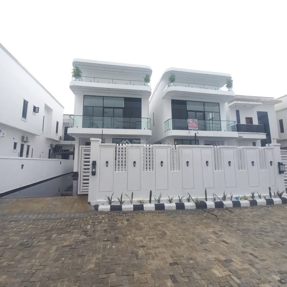 Exquisite 5 Bedroom Detached Duplex with Swimming Pool, Bq, Chevron Toll Gate, Orchid Road, Lekki, Lagos, Detached Duplex for Sale