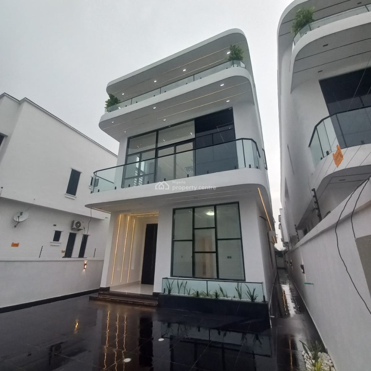 Exquisite 5 Bedroom Detached Duplex with Swimming Pool, Bq, Chevron Toll Gate, Orchid Road, Lekki, Lagos, Detached Duplex for Sale