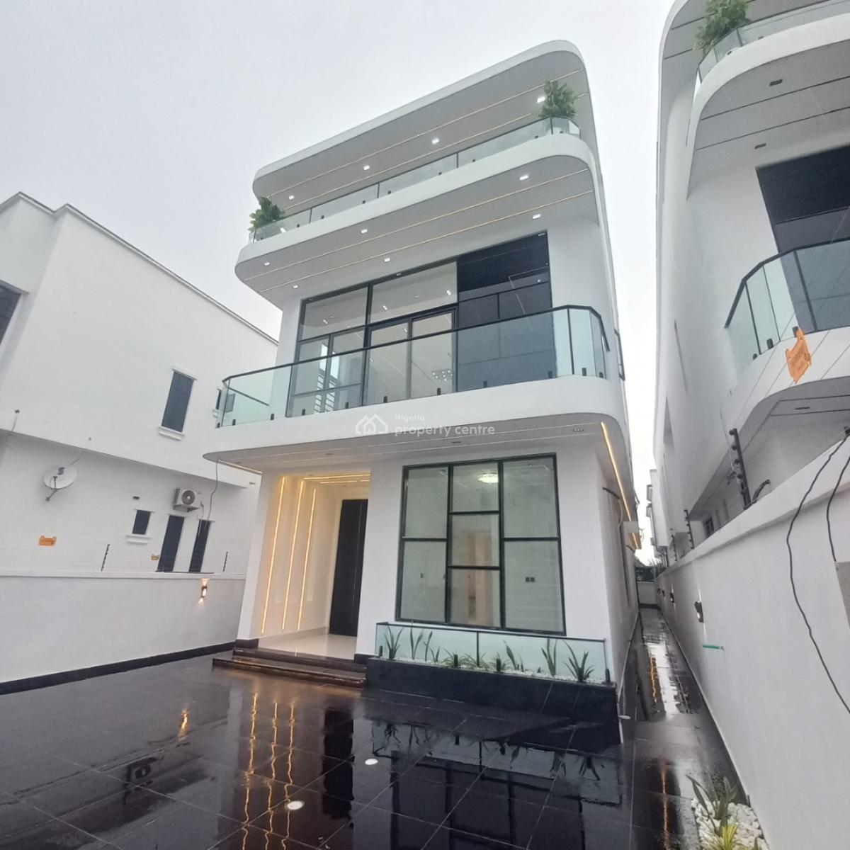 Exquisite 5 Bedroom Detached Duplex with Swimming Pool, Bq, Chevron Toll Gate, Orchid Road, Lekki, Lagos, Detached Duplex for Sale