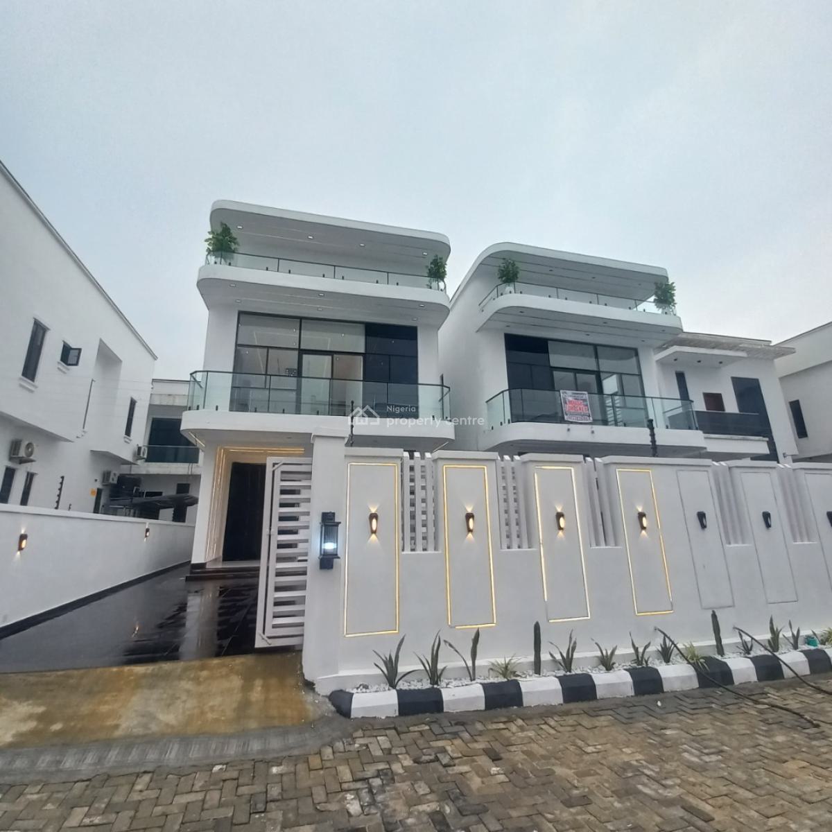 Exquisite 5 Bedroom Detached Duplex with Swimming Pool, Bq, Chevron Toll Gate, Orchid Road, Lekki, Lagos, Detached Duplex for Sale