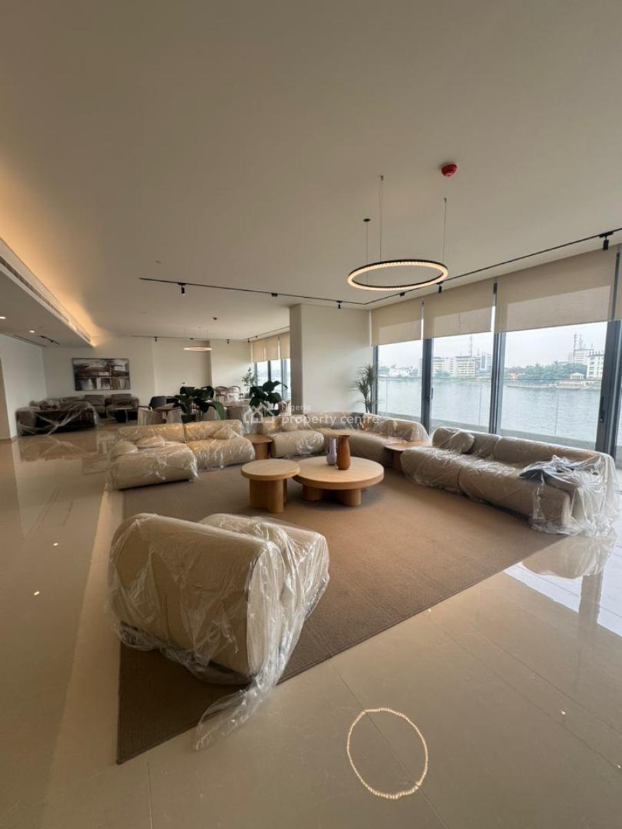 Deluxe Waterfront 4-bed Apartment+2 Bqs -- Vi, Victoria Island (vi), Lagos, Flat / Apartment for Sale