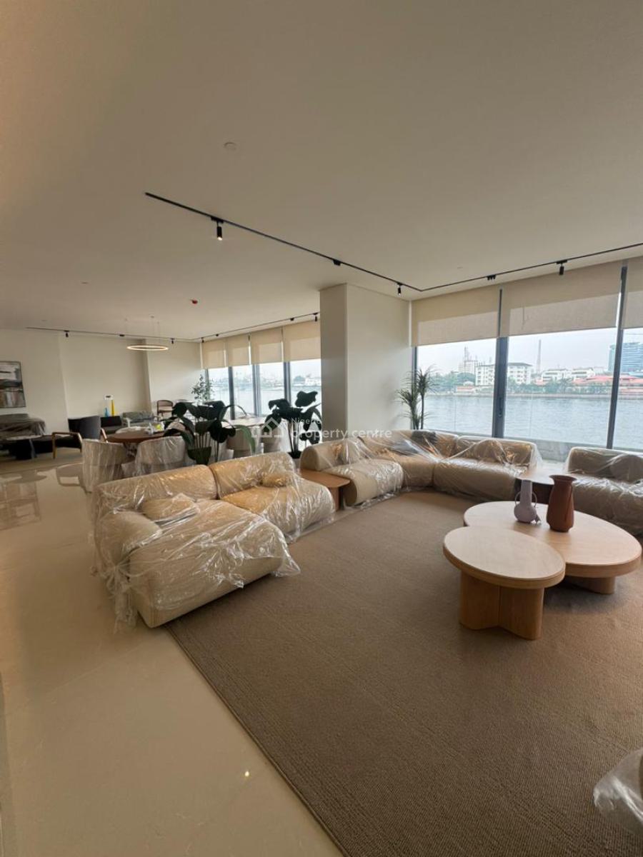 Deluxe Waterfront 4-bed Apartment+2 Bqs -- Vi, Victoria Island (vi), Lagos, Flat / Apartment for Sale
