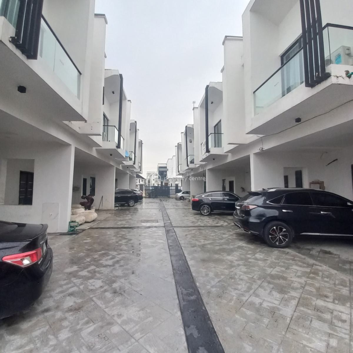 Luxury 4 Bedroom Terrace Duplex with Bq, Orchid Road, Lekki, Lagos, Semi-detached Duplex for Rent