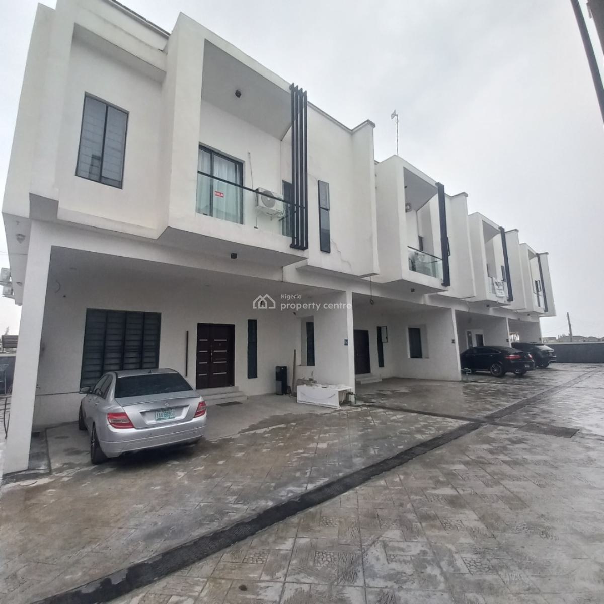 Luxury 4 Bedroom Terrace Duplex with Bq, Orchid Road, Lekki, Lagos, Semi-detached Duplex for Rent