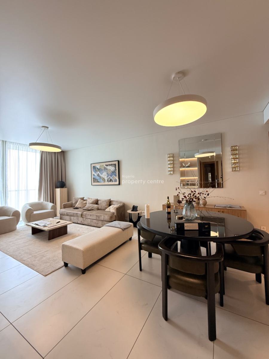 Minimalist Luxury Furnished 3 Bedroom Apartment, Victoria Island, Eko Atlantic City, Lagos, Flat / Apartment for Rent