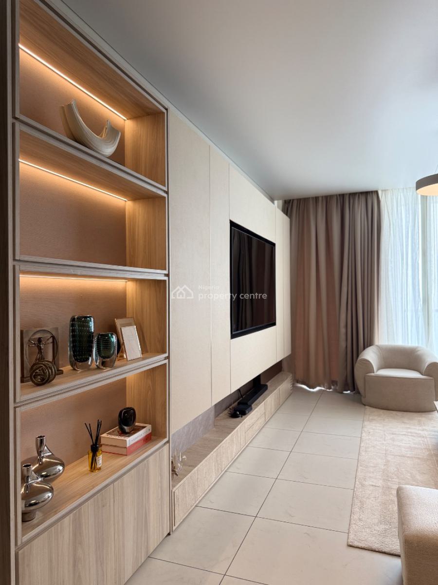 Minimalist Luxury Furnished 3 Bedroom Apartment, Victoria Island, Eko Atlantic City, Lagos, Flat / Apartment for Rent
