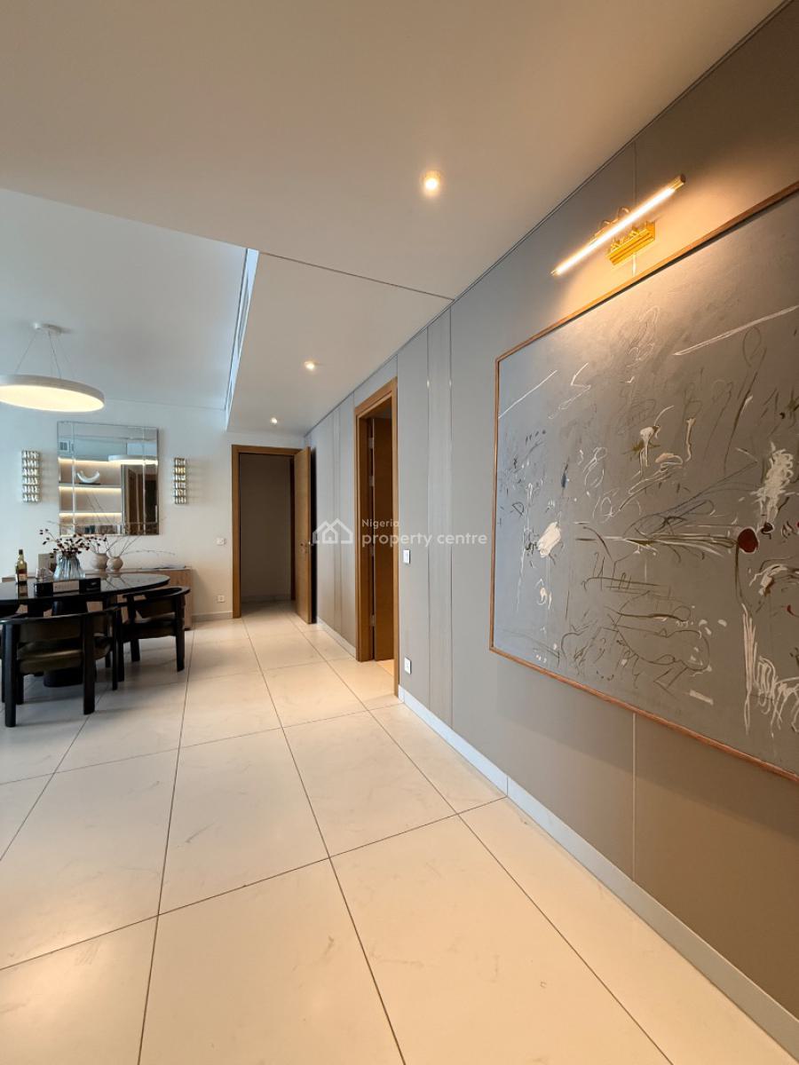 Minimalist Luxury Furnished 3 Bedroom Apartment, Victoria Island, Eko Atlantic City, Lagos, Flat / Apartment for Rent
