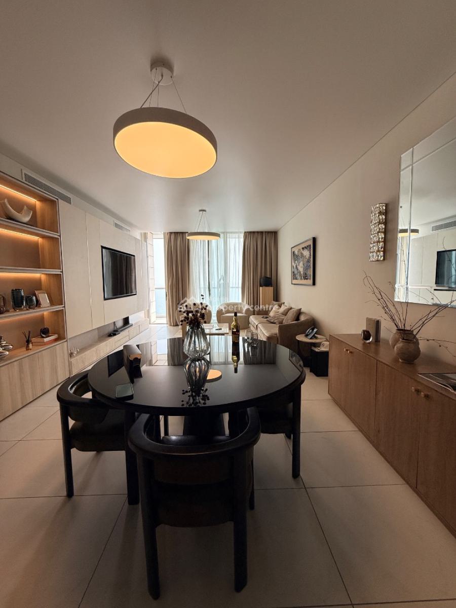 Minimalist Luxury Furnished 3 Bedroom Apartment, Victoria Island, Eko Atlantic City, Lagos, Flat / Apartment for Rent