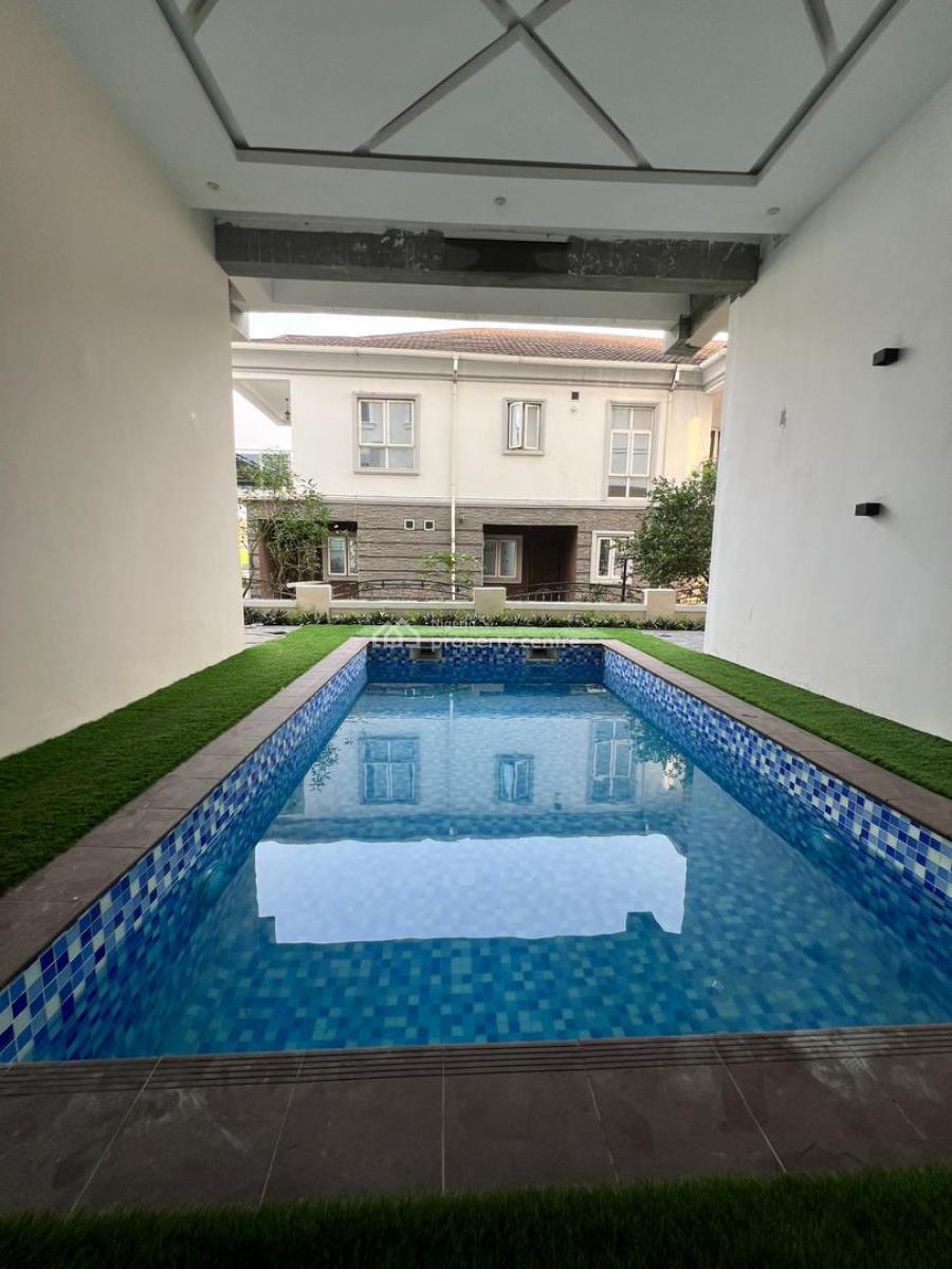 5 Bedroom Fully Detached Duplex with Bq, Swimming Pool, Cowrie Creek, Ikate, Lekki, Lagos, Detached Duplex for Sale