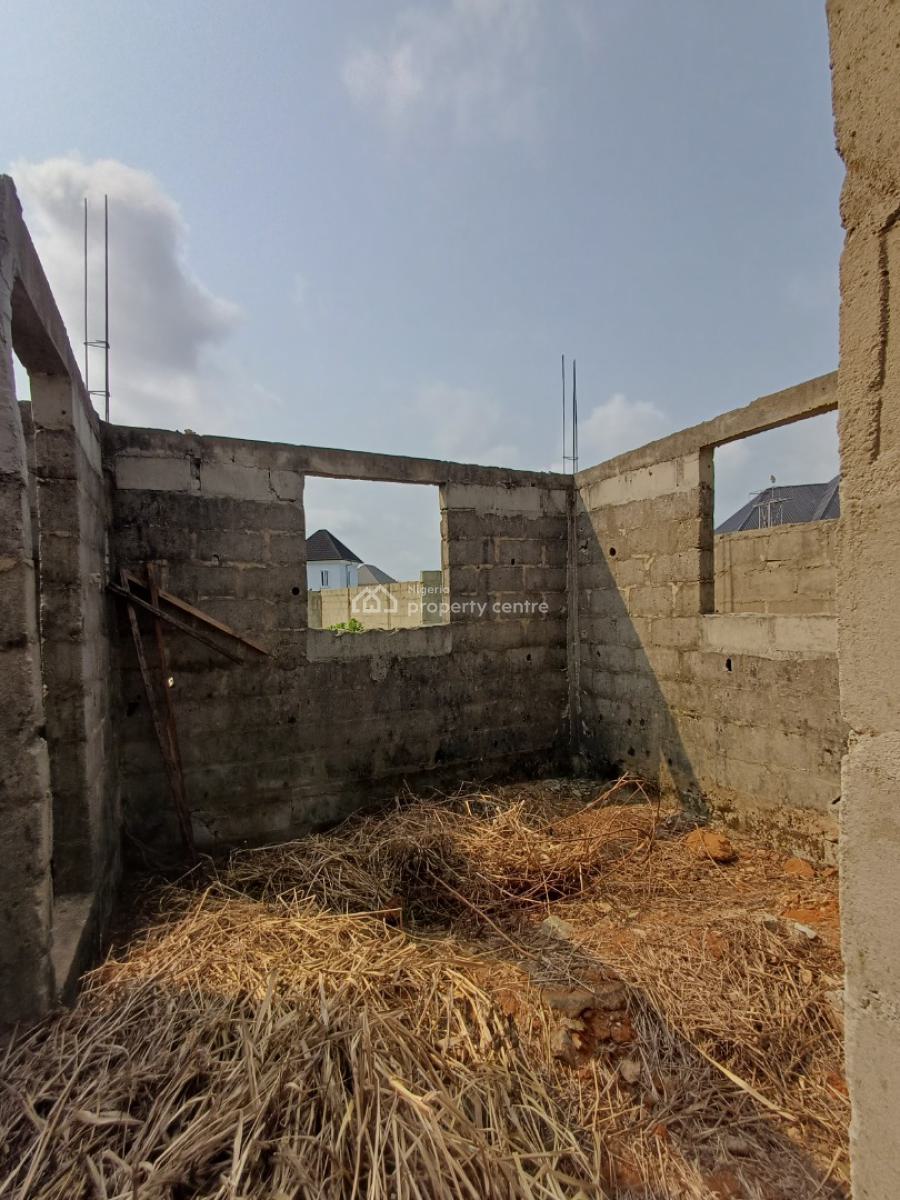 Uncompleted 3 Bedroom Bungalow, Radio Estate, Nta Road, Port Harcourt, Rivers, Detached Bungalow for Sale