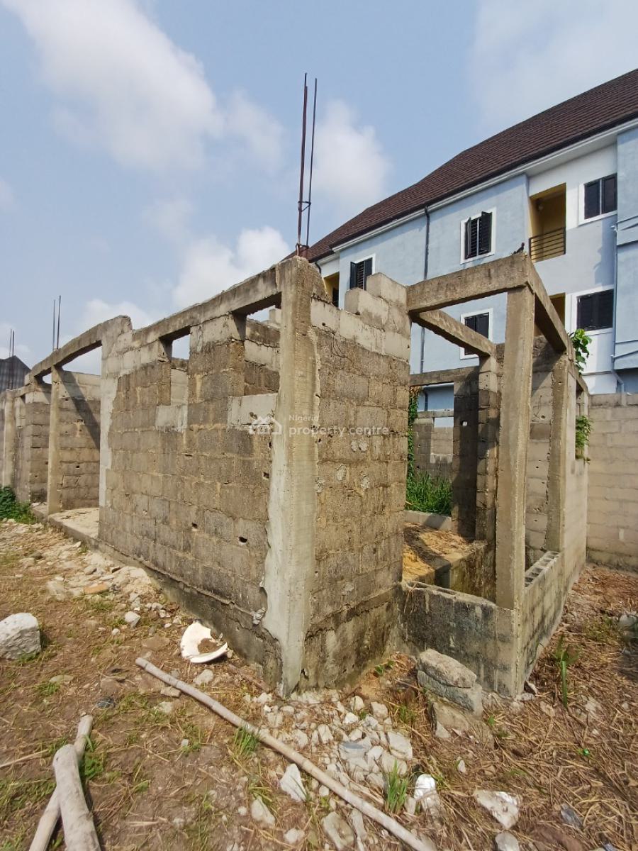 Uncompleted 3 Bedroom Bungalow, Radio Estate, Nta Road, Port Harcourt, Rivers, Detached Bungalow for Sale