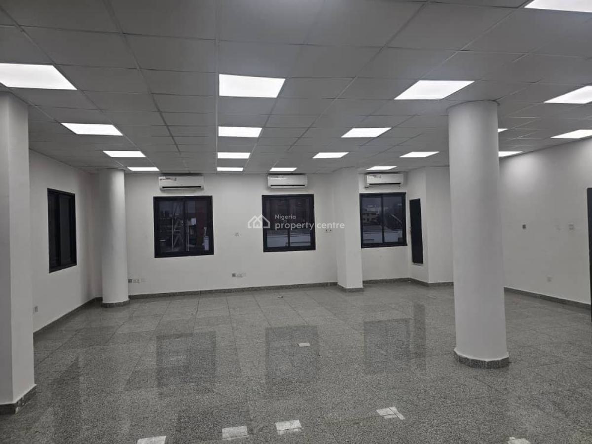 Fully Serviced 130 Square Meters Open Plan Office Space, Ikeja, Lagos, Office Space for Rent