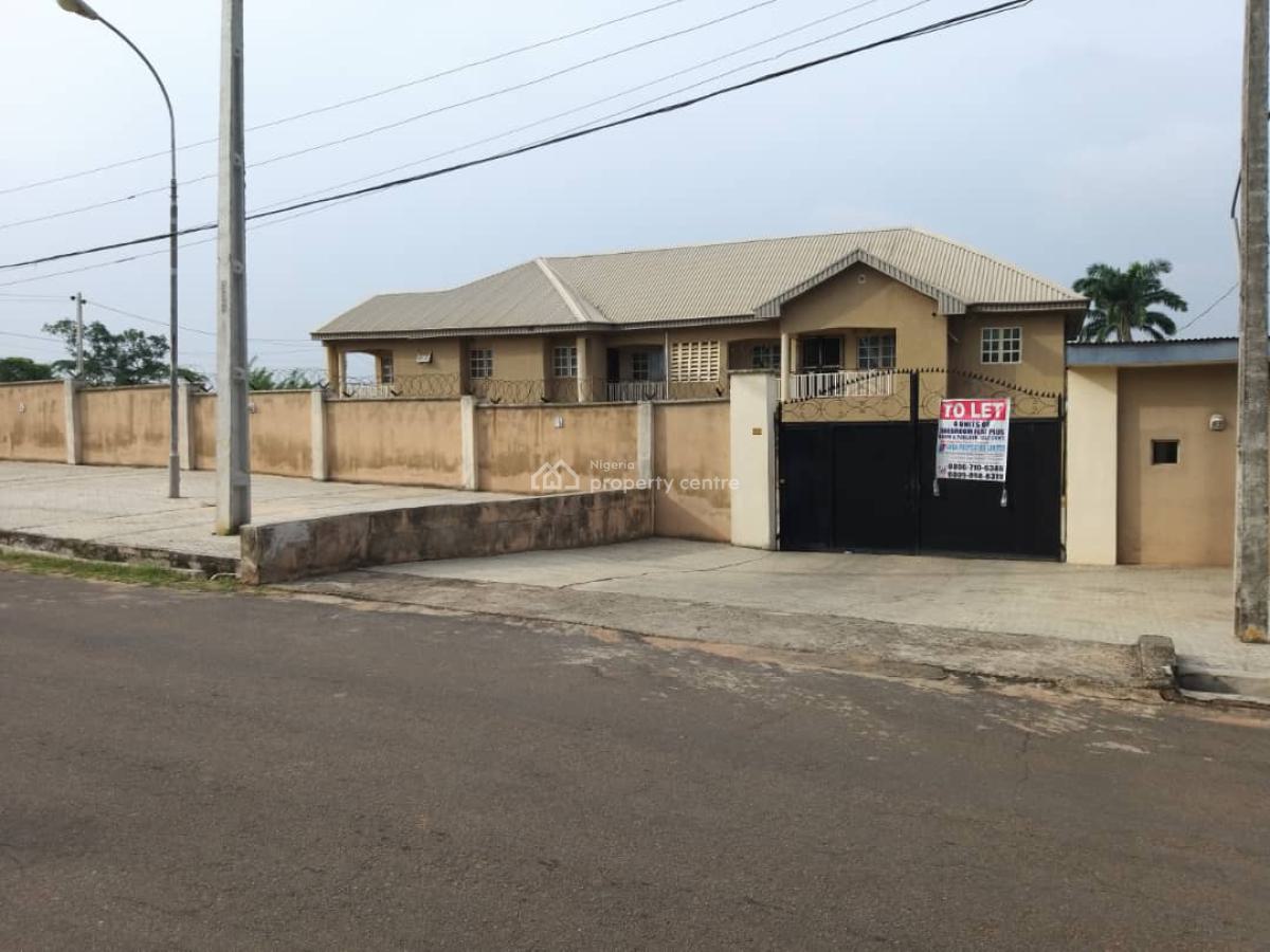 4 Units of 3 Bedroom Flat with 4 Units Self Contained, G.r.a Quarters, Sagamu, Ogun, House for Rent
